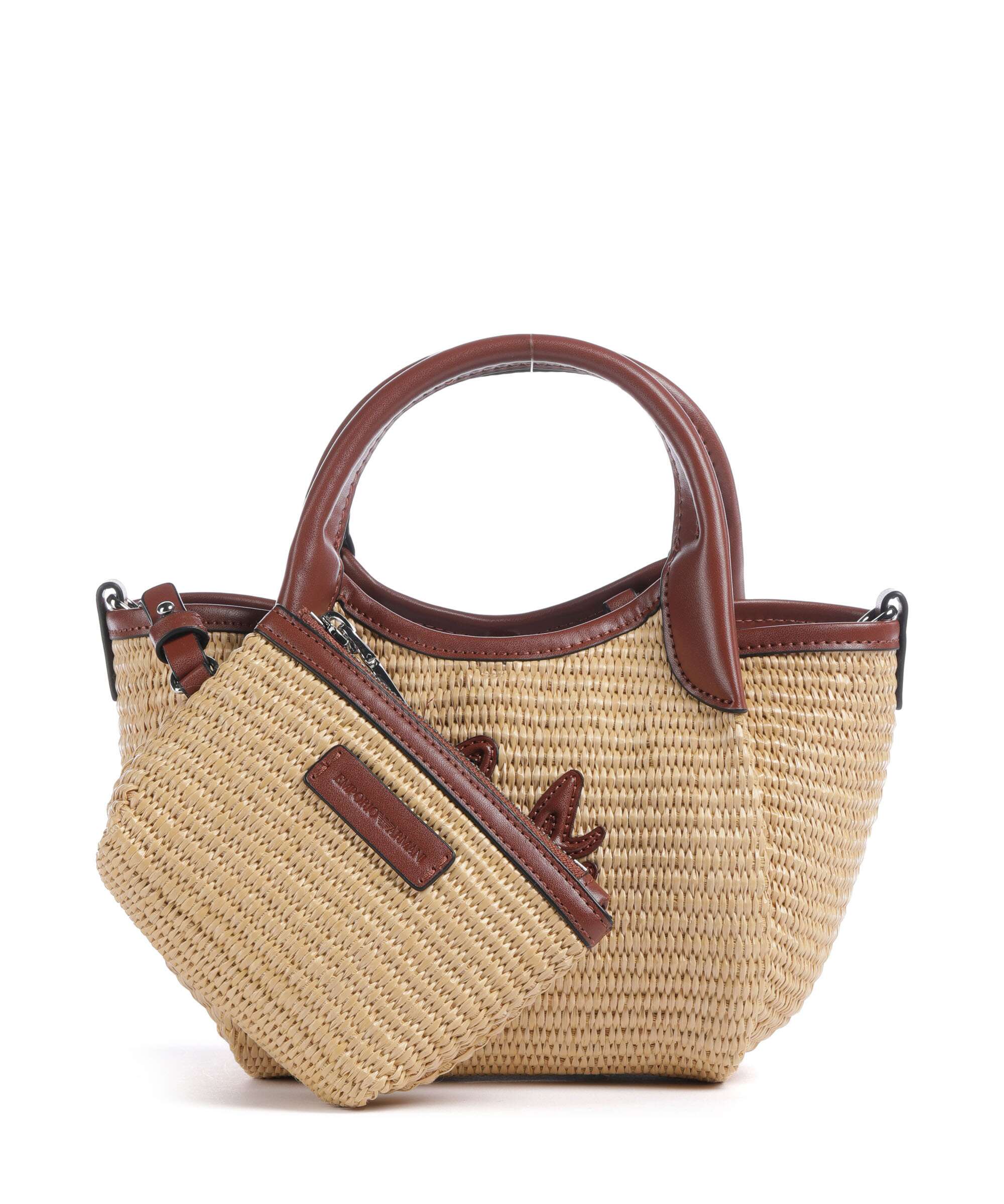 Emporio Armani Durini 24 S Crossbody bag polypropylene naturale
