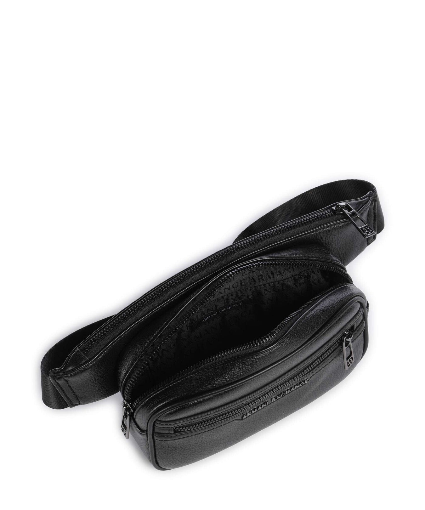 Armani Exchange Cedric Fanny pack black