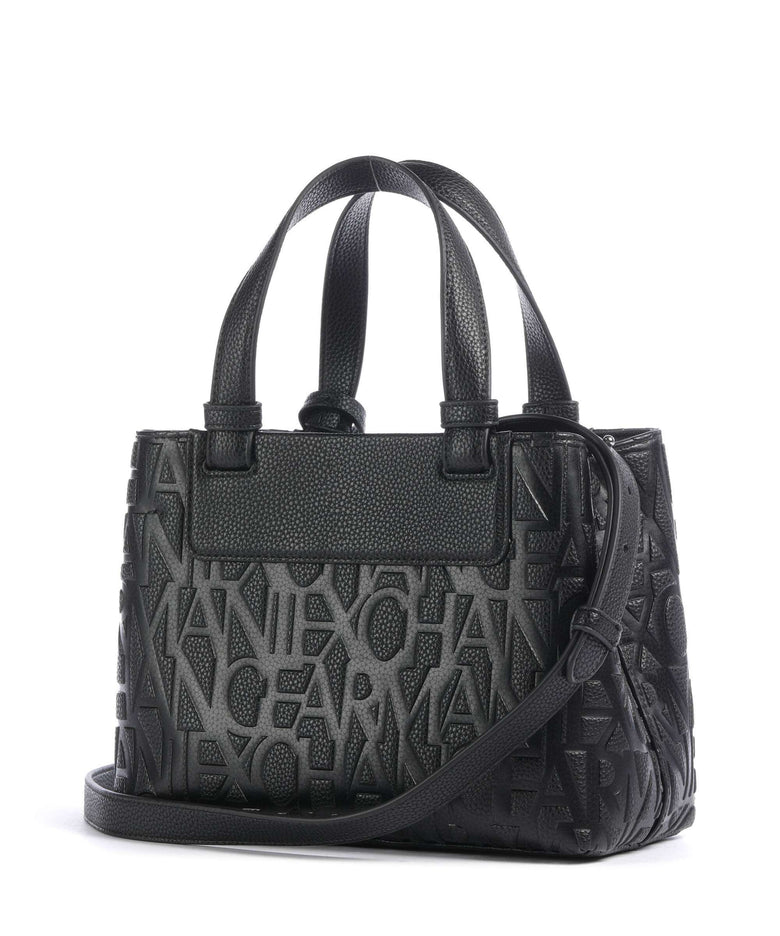 Armani Exchange Liz Monogram S Handbag black