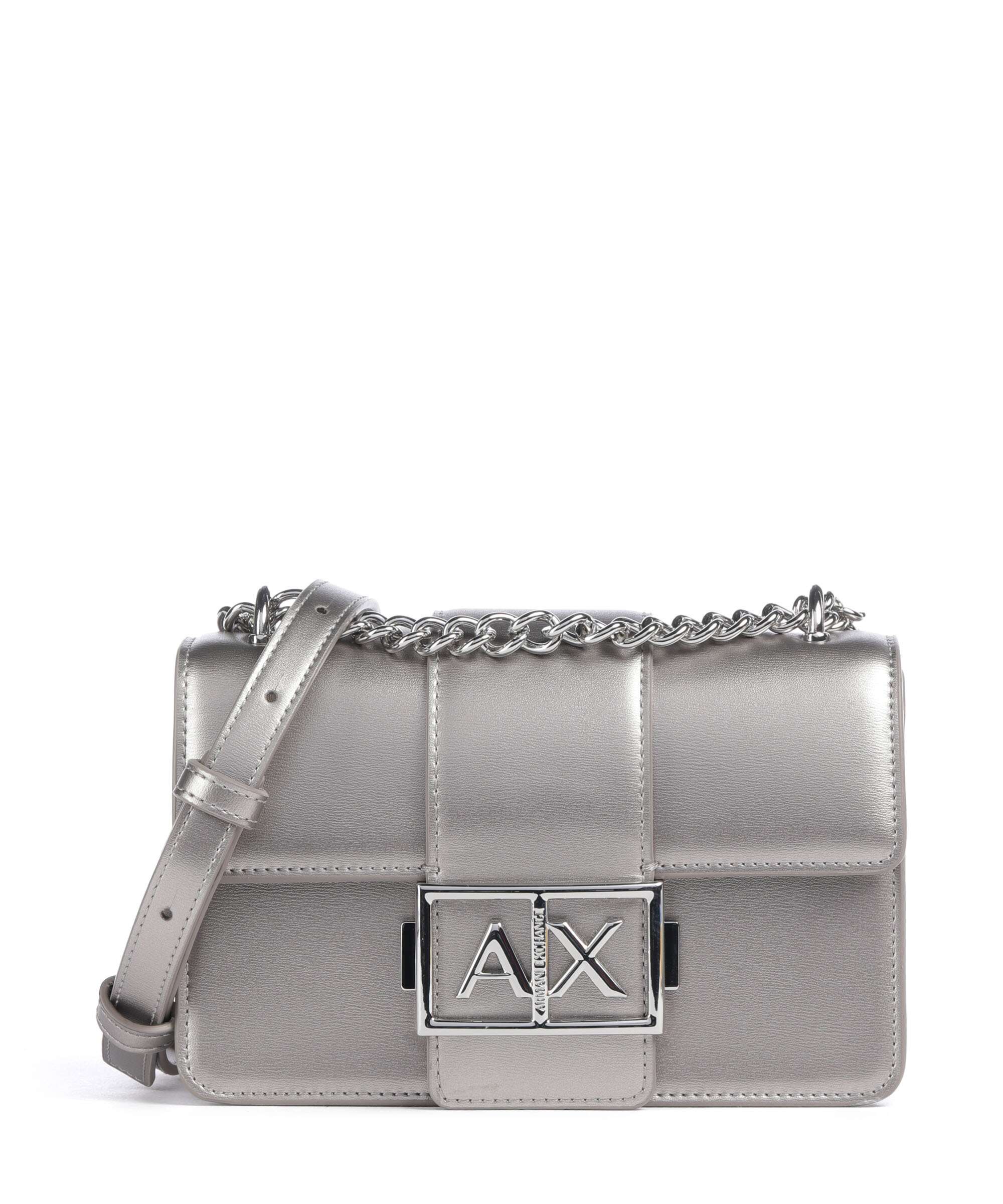 Armani Exchange Wonder S Shoulder bag imitation leather gunmetal