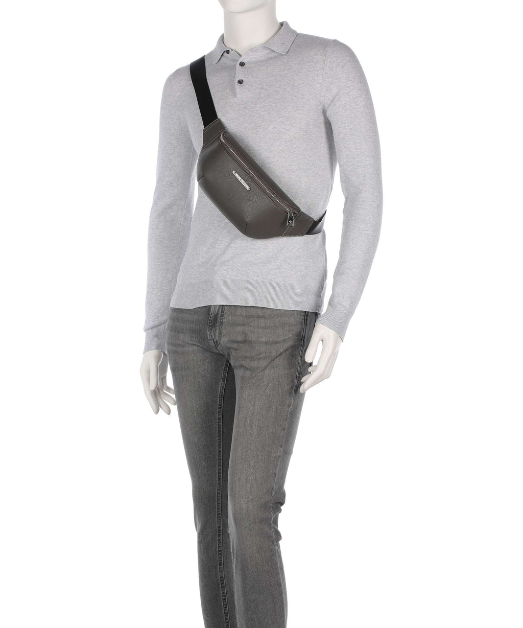 Armani Exchange Okinawa Fanny pack dark gull gray