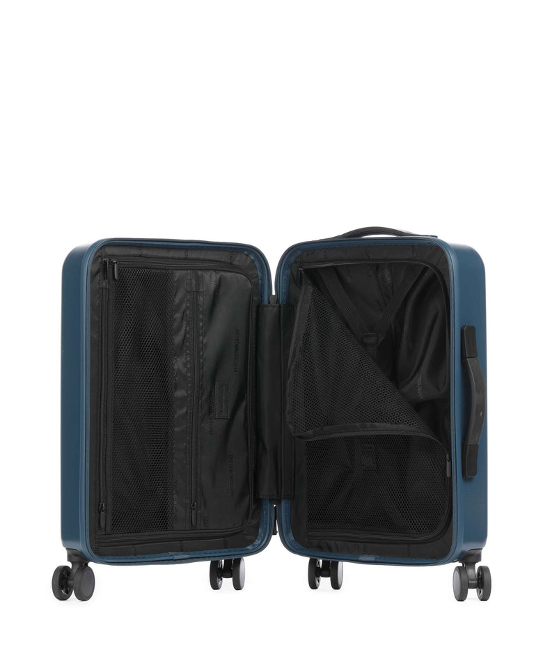 Emporio Armani Business Regenerated Spinner (4 wheels) legion blue