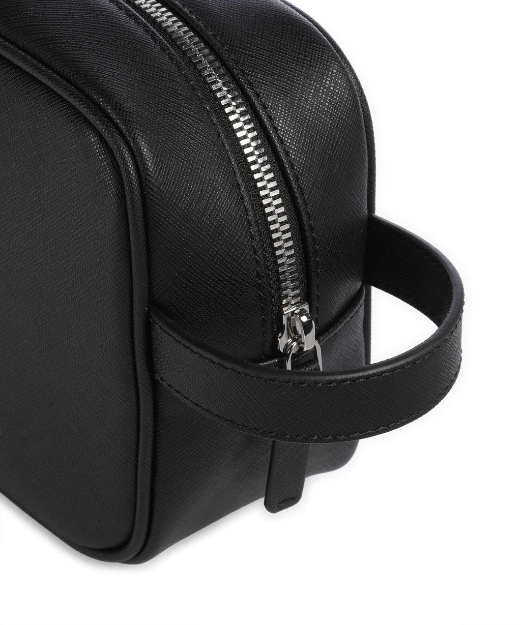 Emporio Armani Saffiano Animation Toiletry bag black beauty