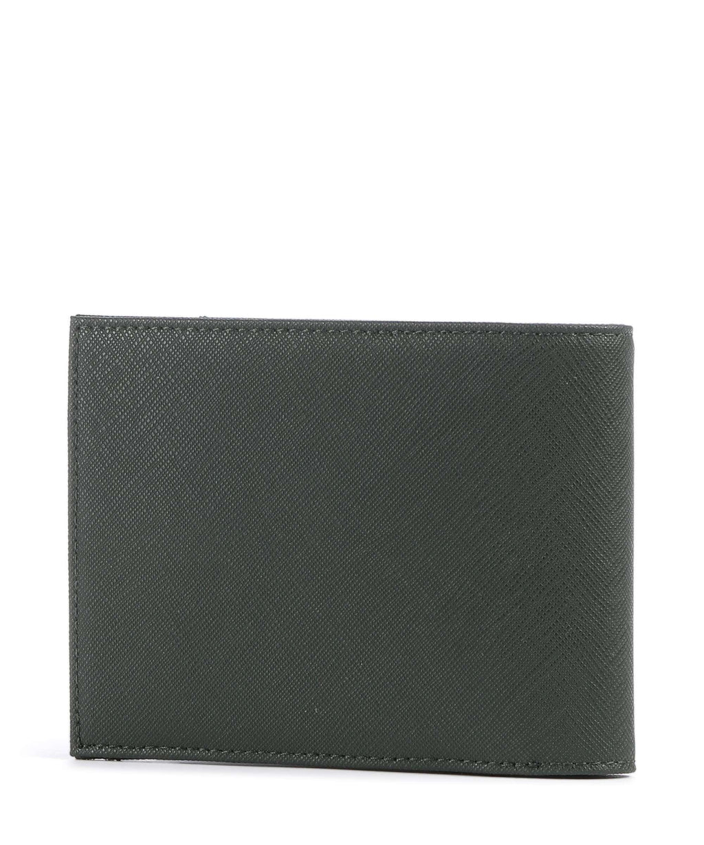 Emporio Armani Saffiano Animation Wallet deep forest