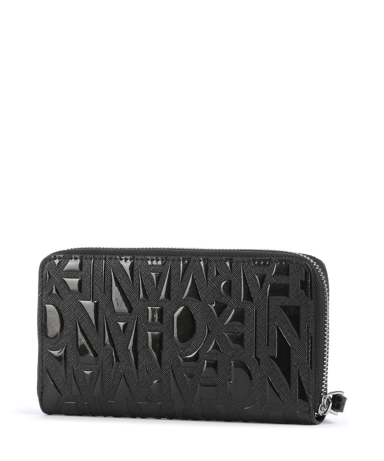 Armani Exchange Liz Patent Wallet black