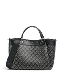 Armani Exchange Wave Monogram M Handbag black