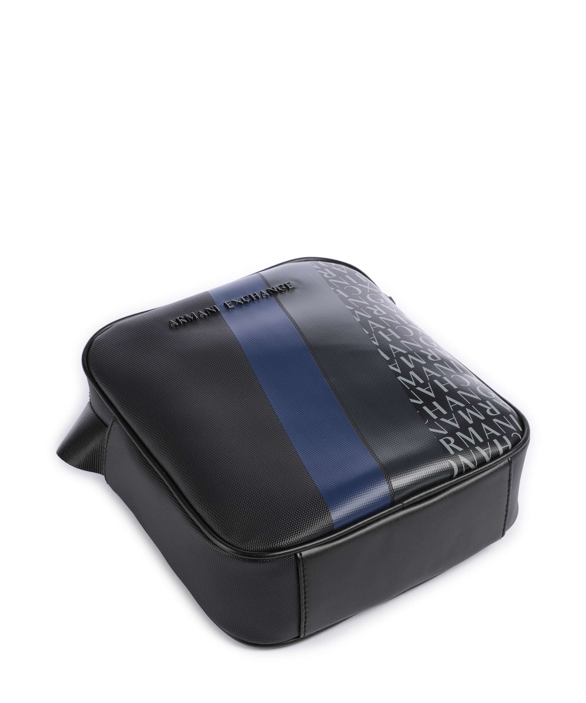 Armani Exchange Dylan Crossbody bag deep navy/estate blue/deep navy shiny