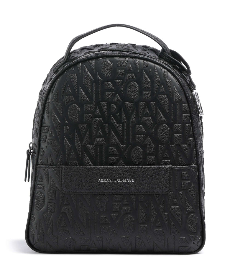 Armani Exchange Liz Pebble S Backpack imitation leather black