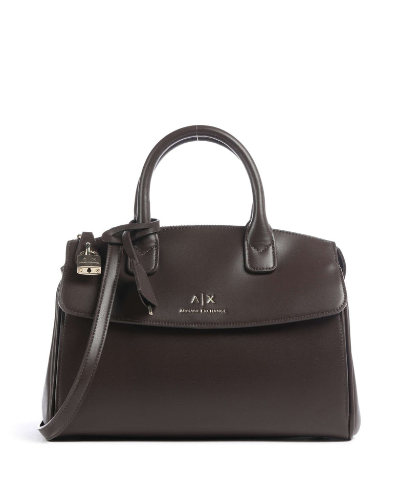 Armani Exchange Jane M Handbag hot fudge