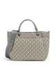 Armani Exchange Wave Monogram M Handbag sound sand/brown bass