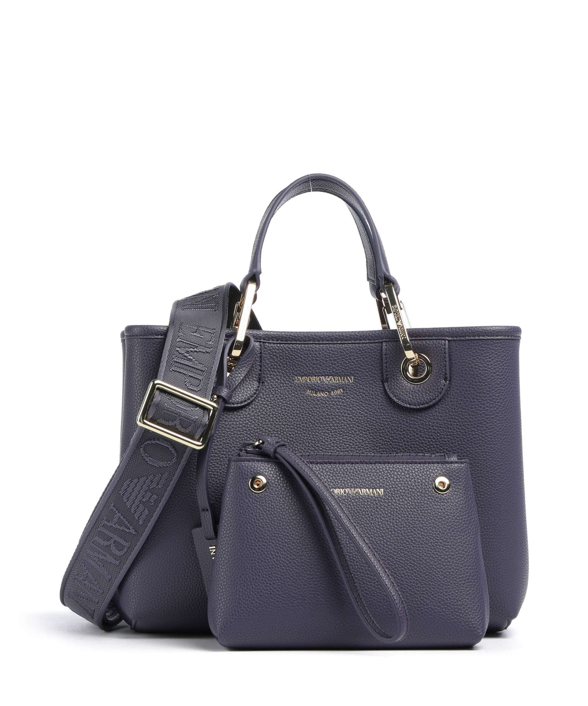 Emporio Armani My EA S Handbag mirtillo/taupe