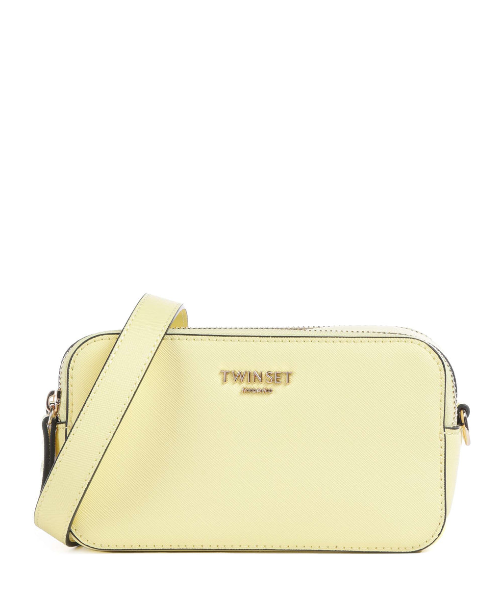 Twinset Easy Crossbody bag pale yellow