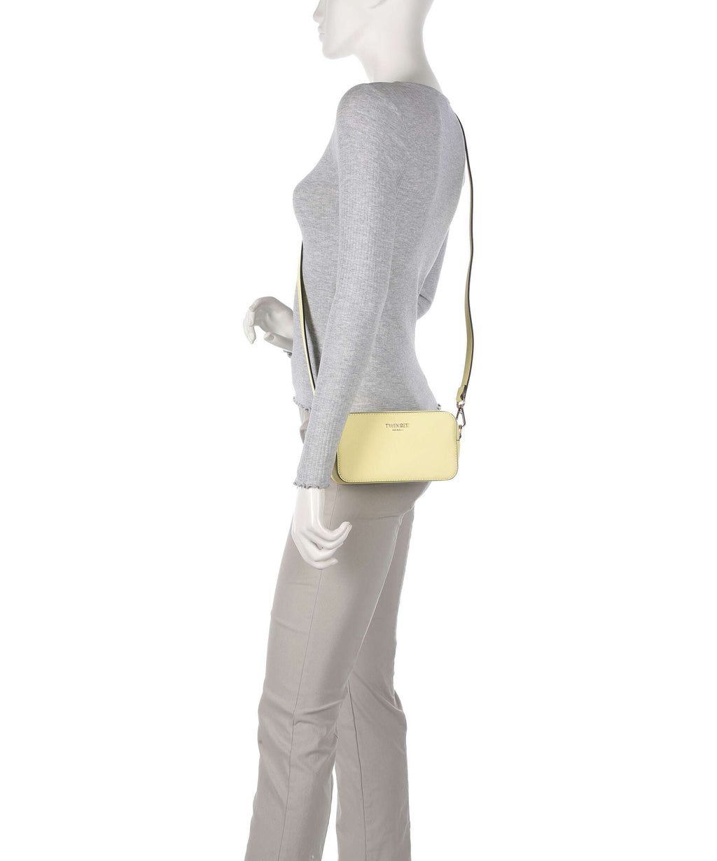 Twinset Easy Crossbody bag pale yellow