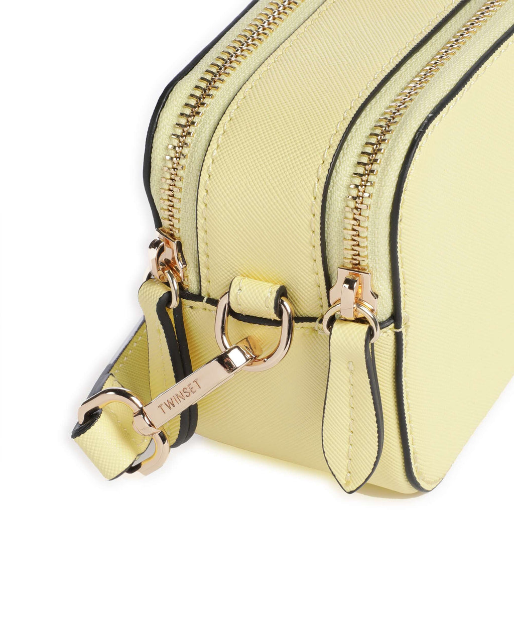 Twinset Easy Crossbody bag pale yellow