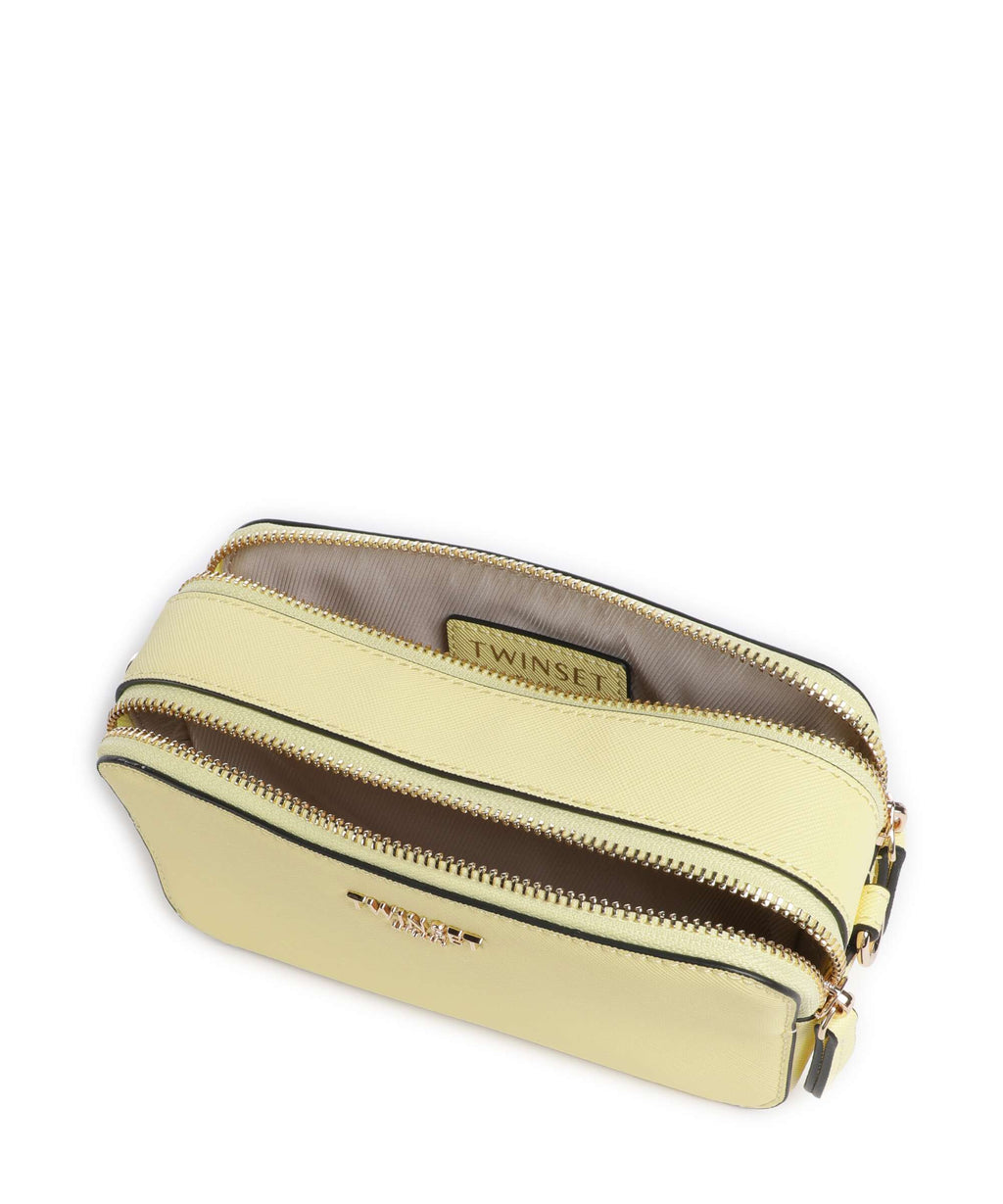 Twinset Easy Crossbody bag pale yellow