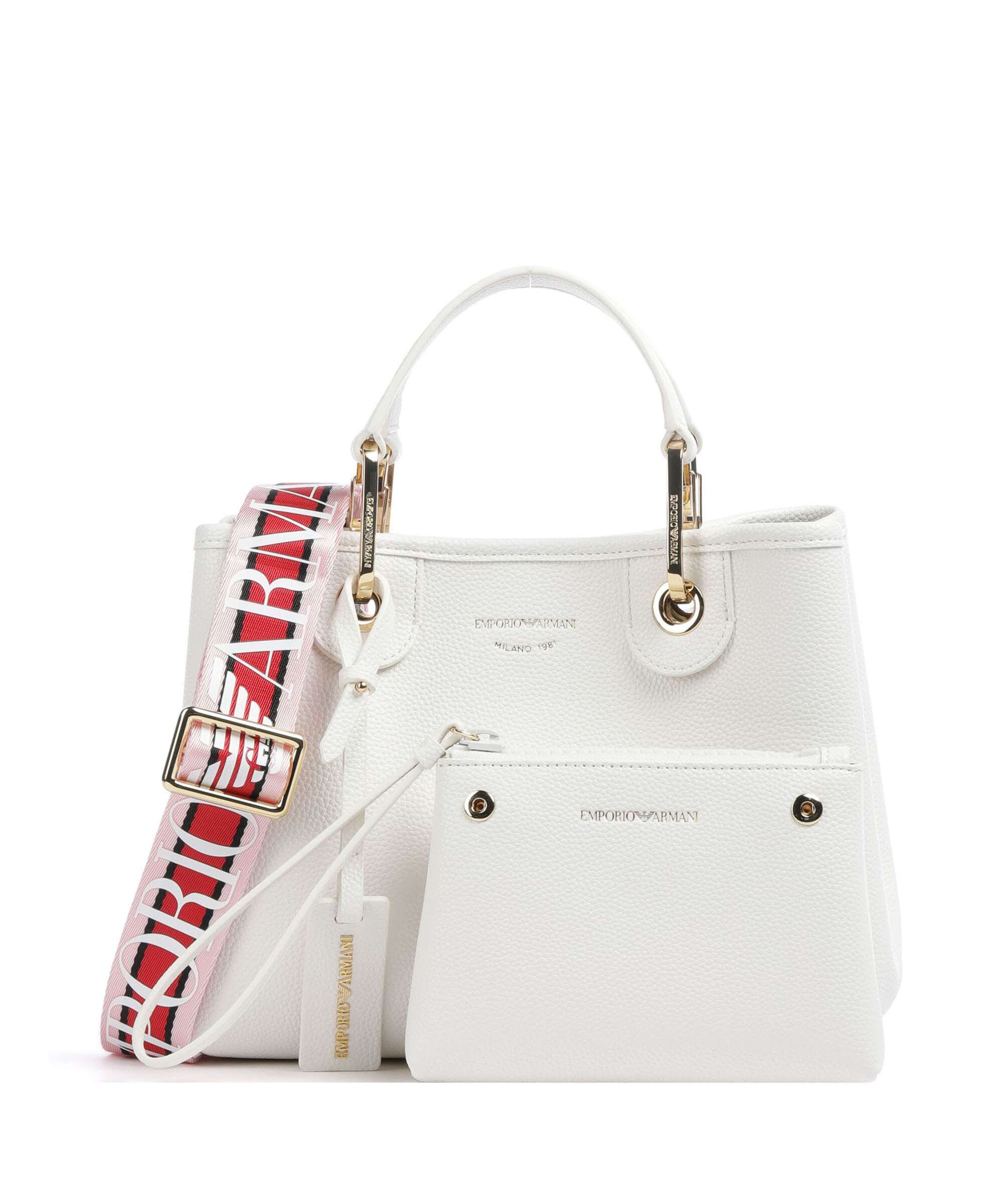 Emporio Armani My EA Handbag imitation leather bianco/cuoio