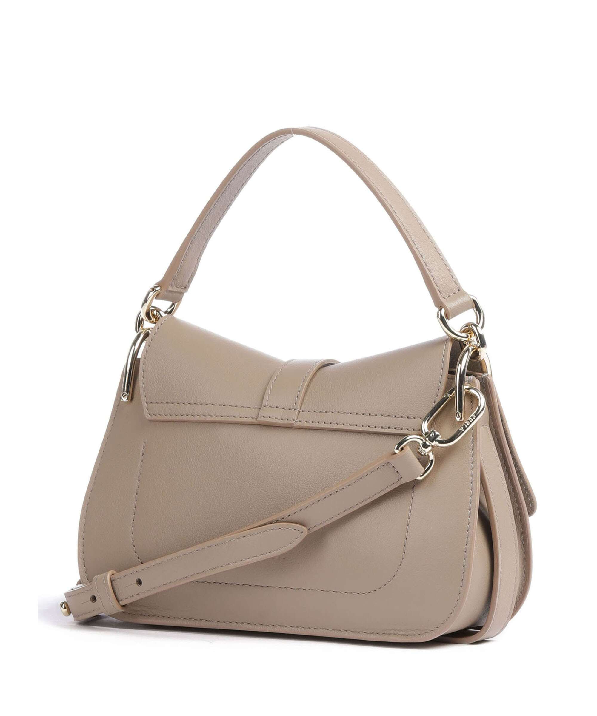 Furla Flow Mini Handbag fine grain leather greige - WB01032-BX2045