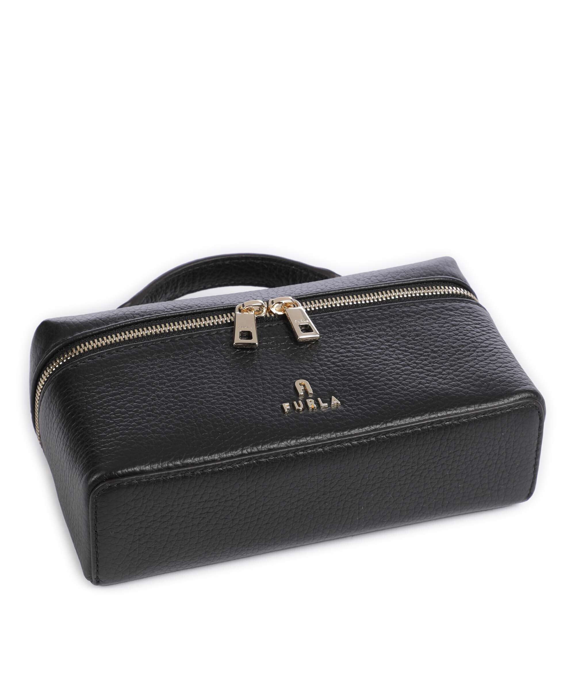 Furla Camelia Micro Crossbody bag grained leather nero - WE00625