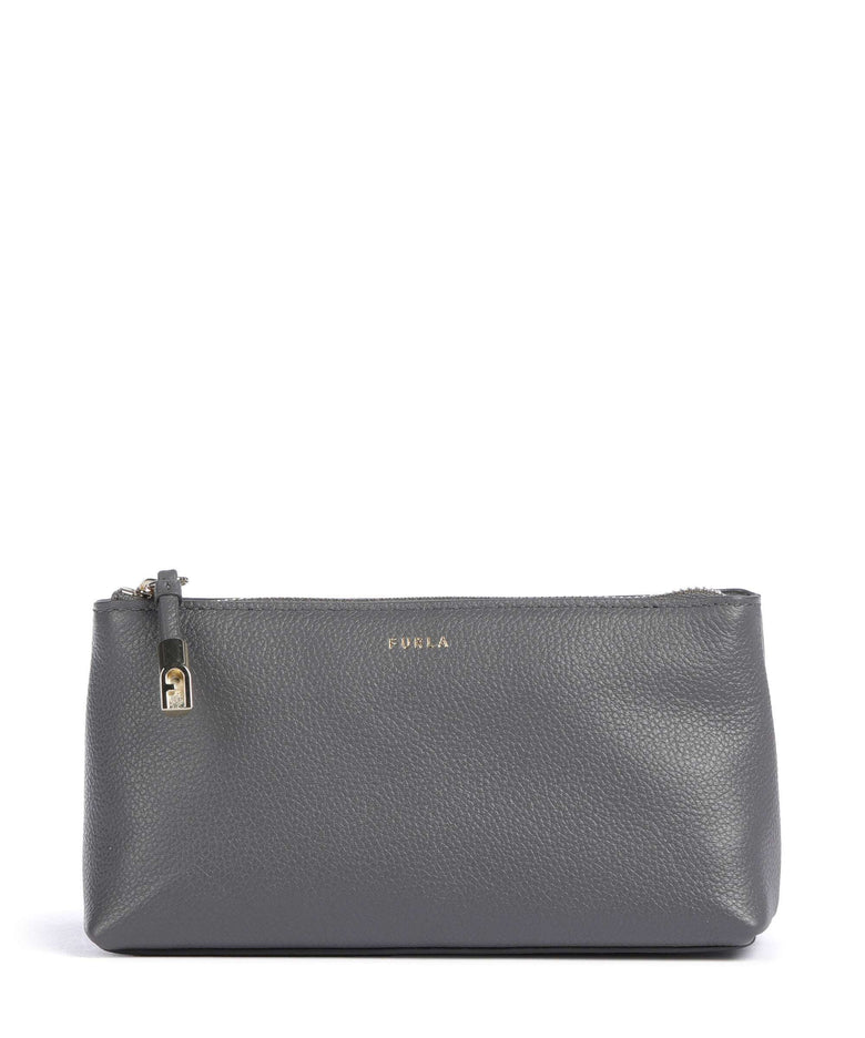 Furla Goccia M Cosmetic bag soil