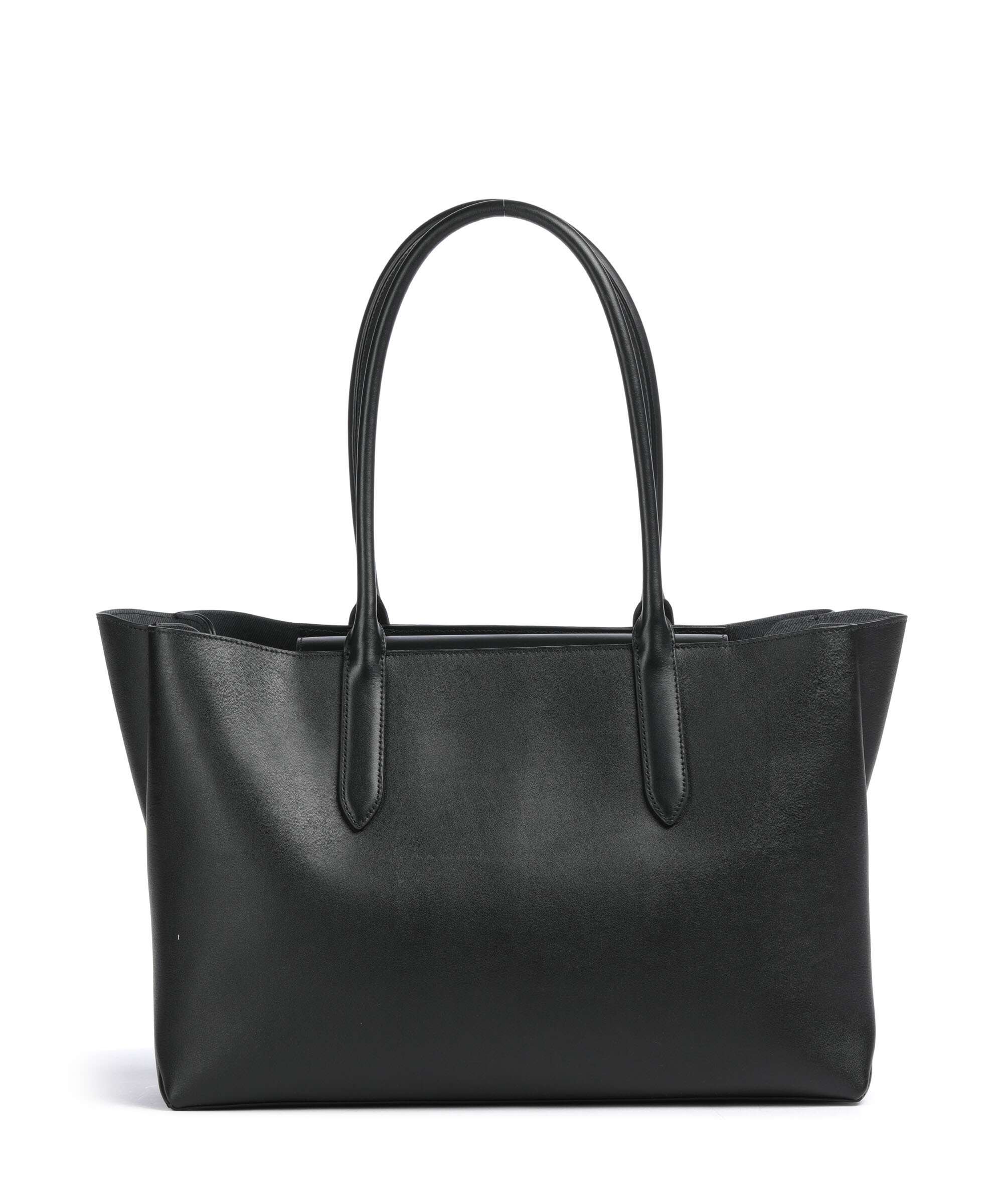 Furla Meridiana L Tote bag fine grain leather nero - WB01530