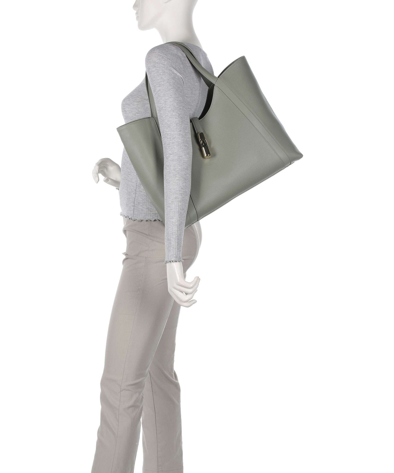 Furla Goccia XL Tote bag agave