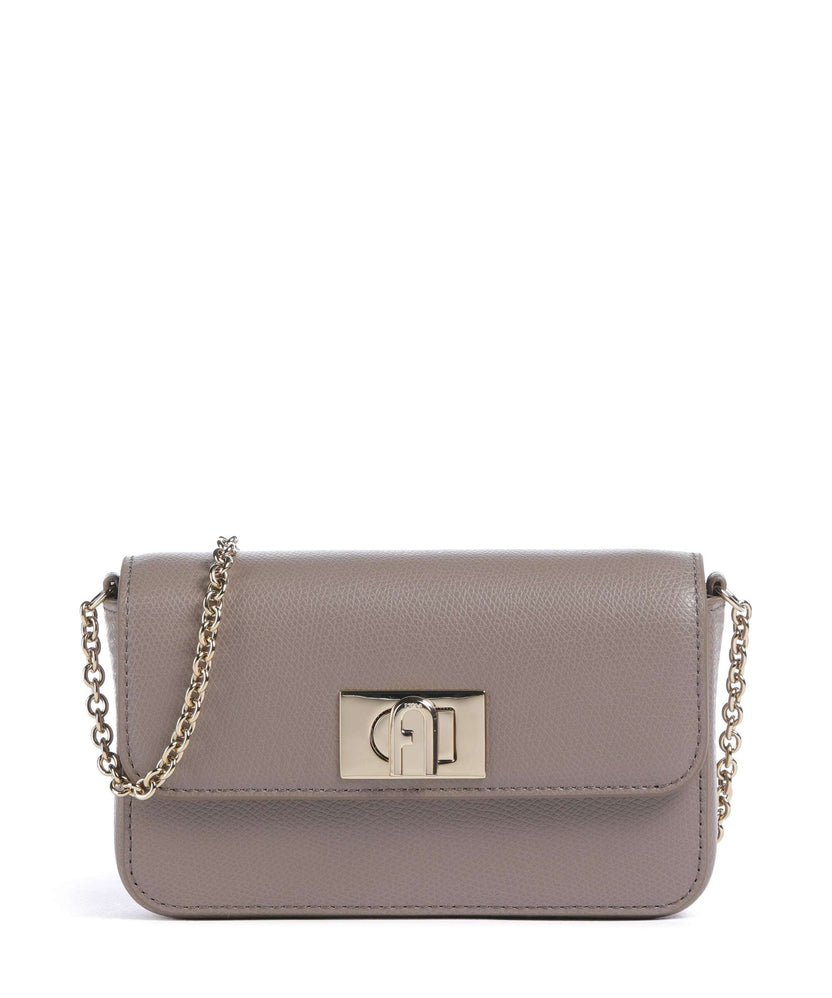 Furla 1927 Mini Crossbody bag stucco gray