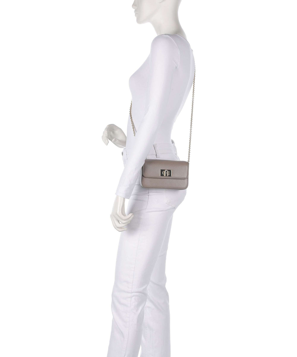 Furla 1927 Mini Crossbody bag stucco gray