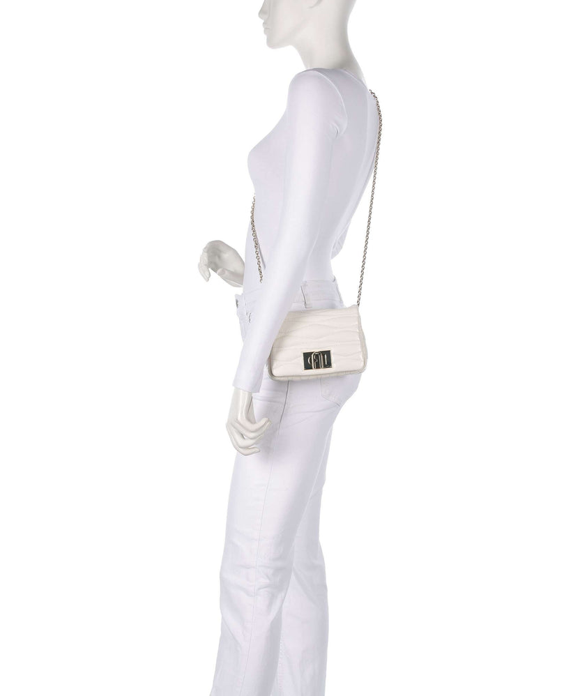 Furla 1927 Mini Soft Crossbody bag panna