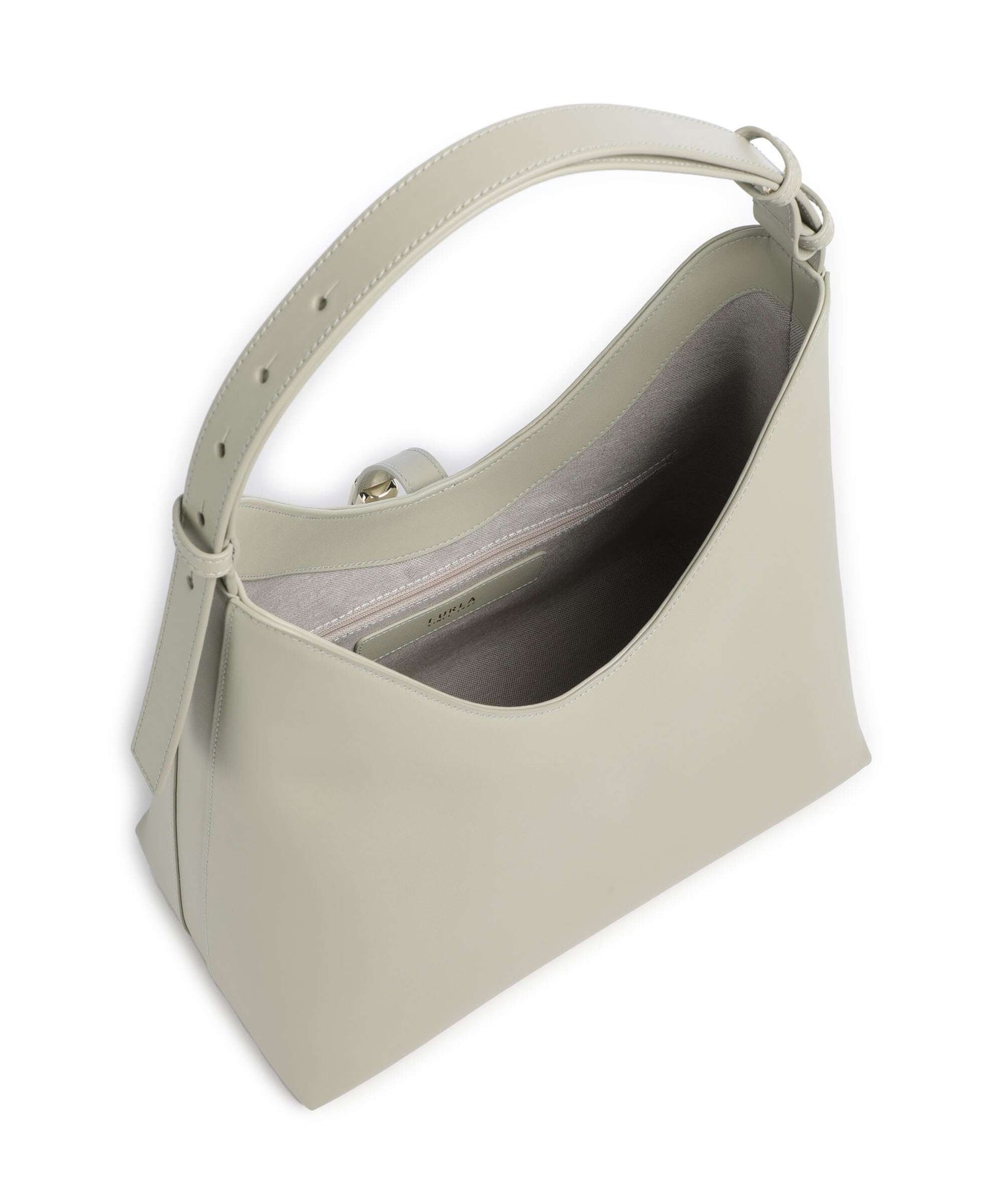 Furla Goccia M Hobo bag light salvia