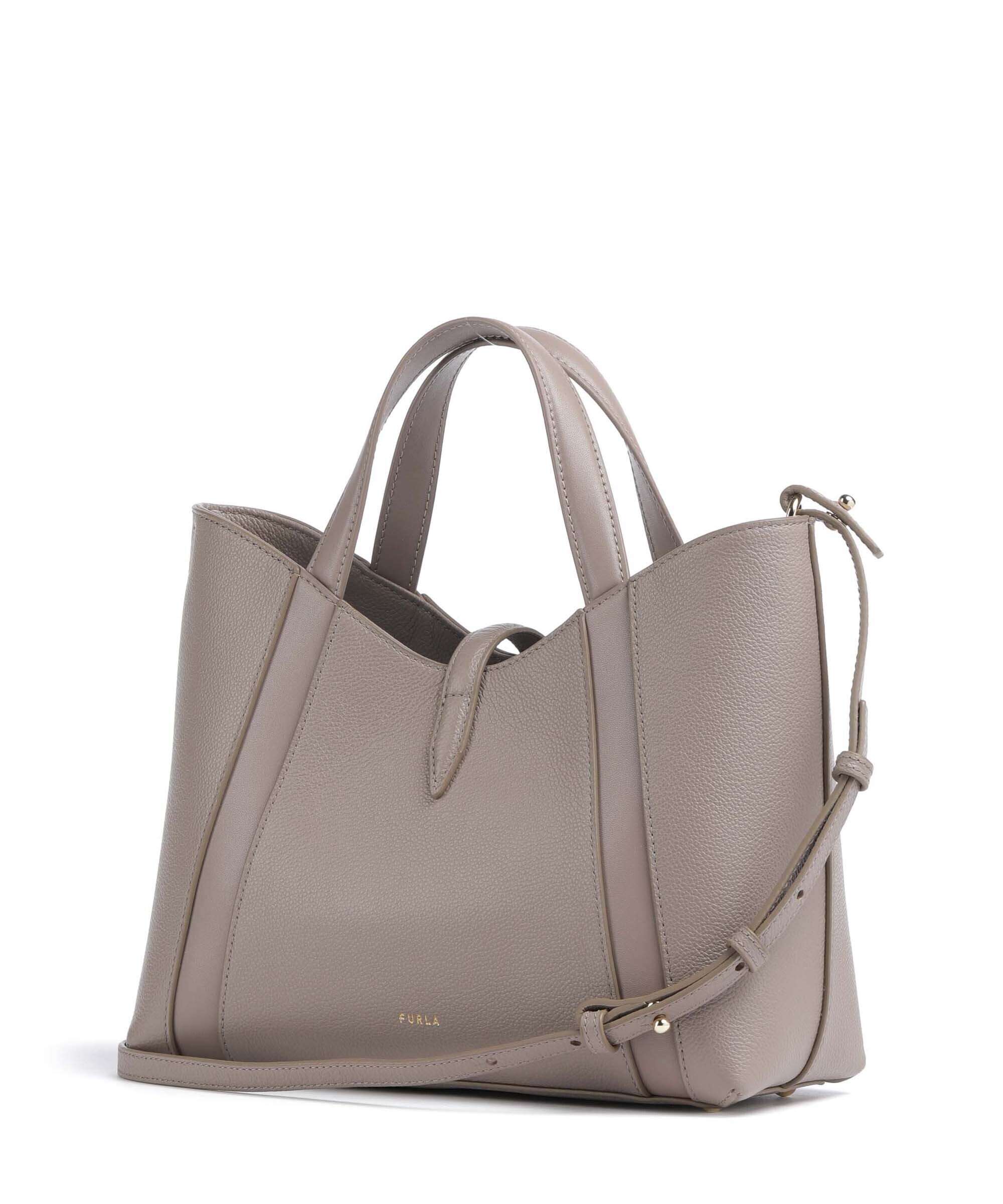 Furla Goccia S Handbag stucco gray/mauve
