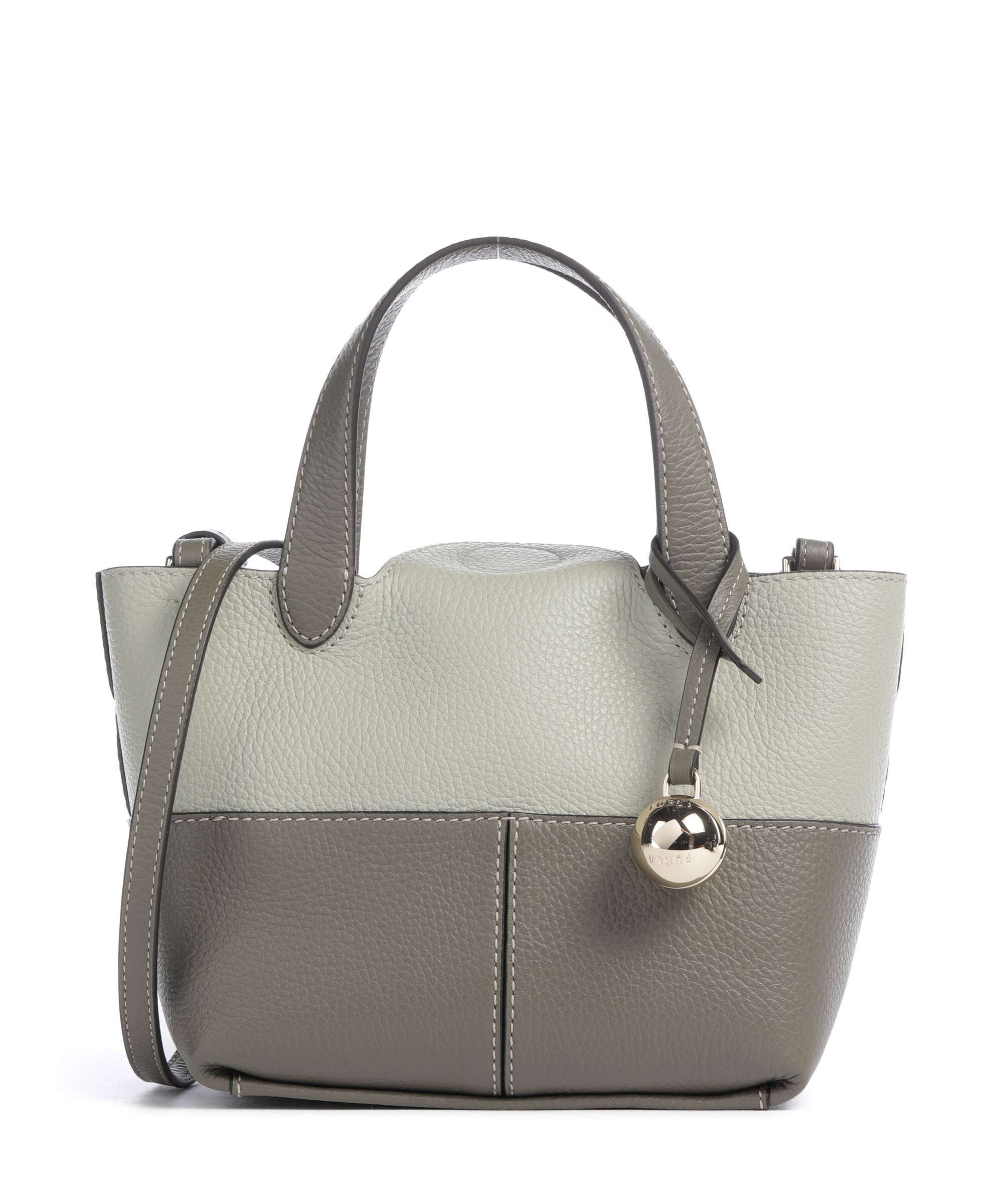 Furla Primrose Mini Crossbody bag grained leather sage/light