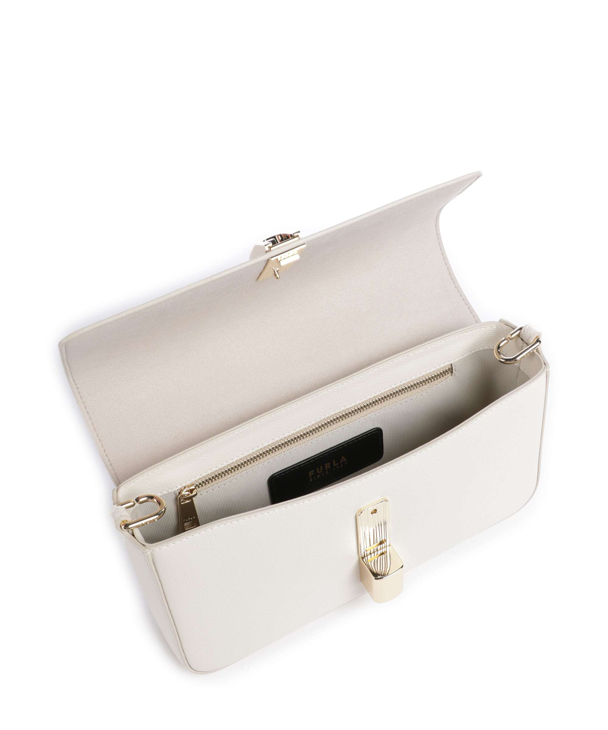 Furla Iride S Crossbody bag panna
