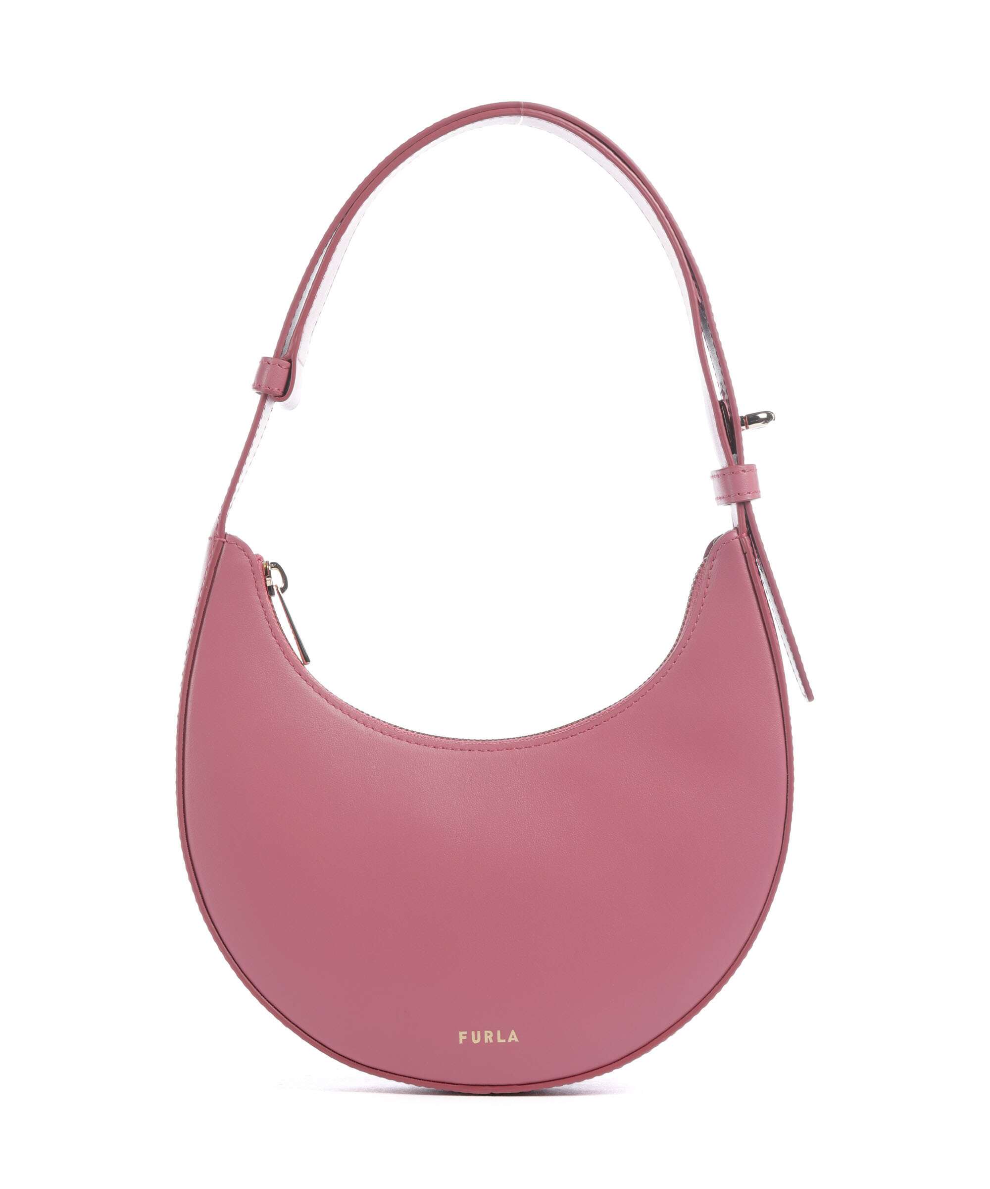 Furla Delizia Mini Shoulder bag fine grain leather nero - WE00649