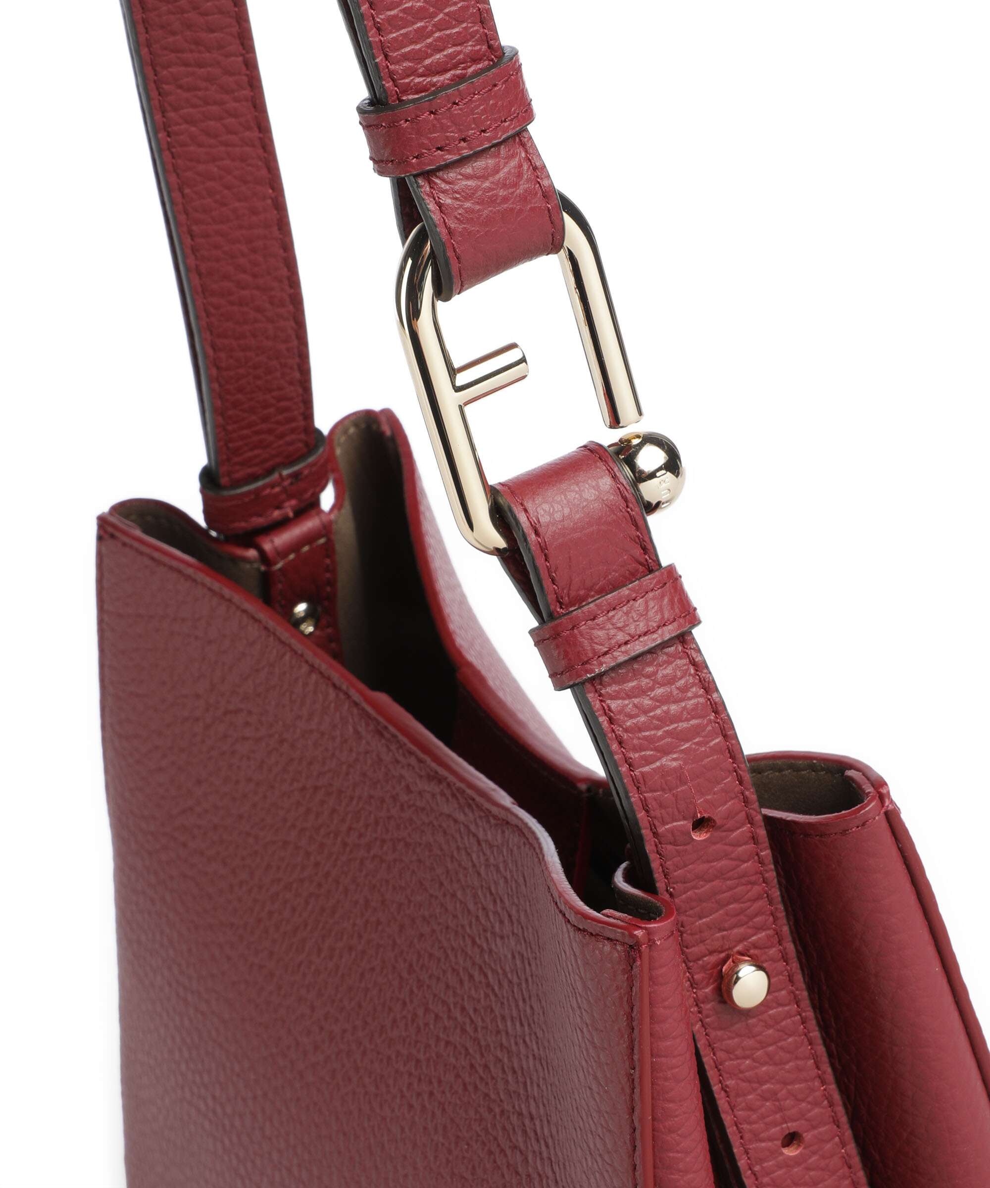 Furla Nuvola Mini Hobo bag rubino