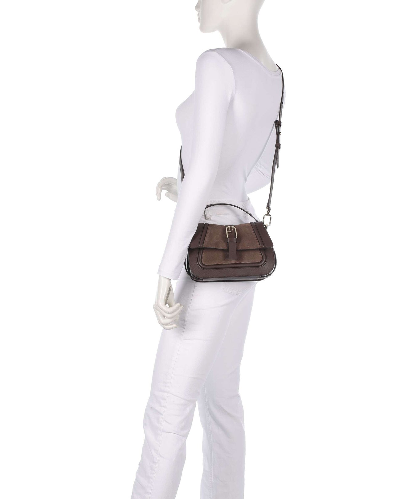 Furla Flow Mini Handbag toni espresso