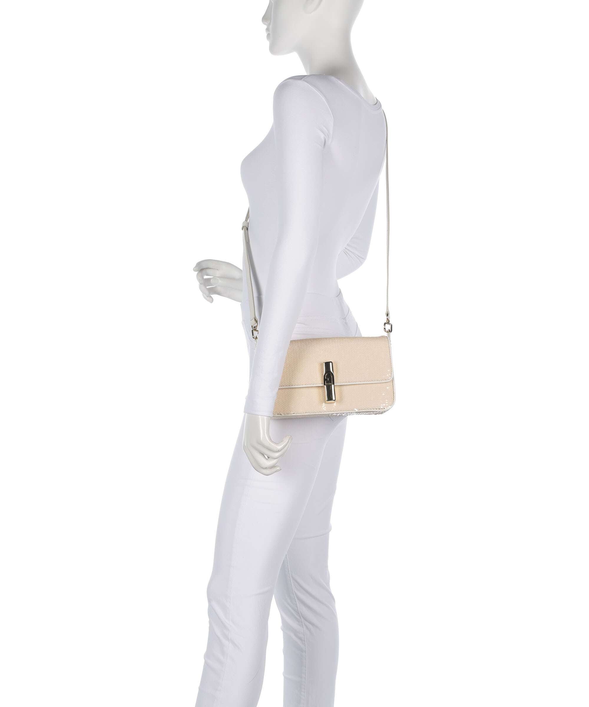 Furla Iride S Crossbody bag panna