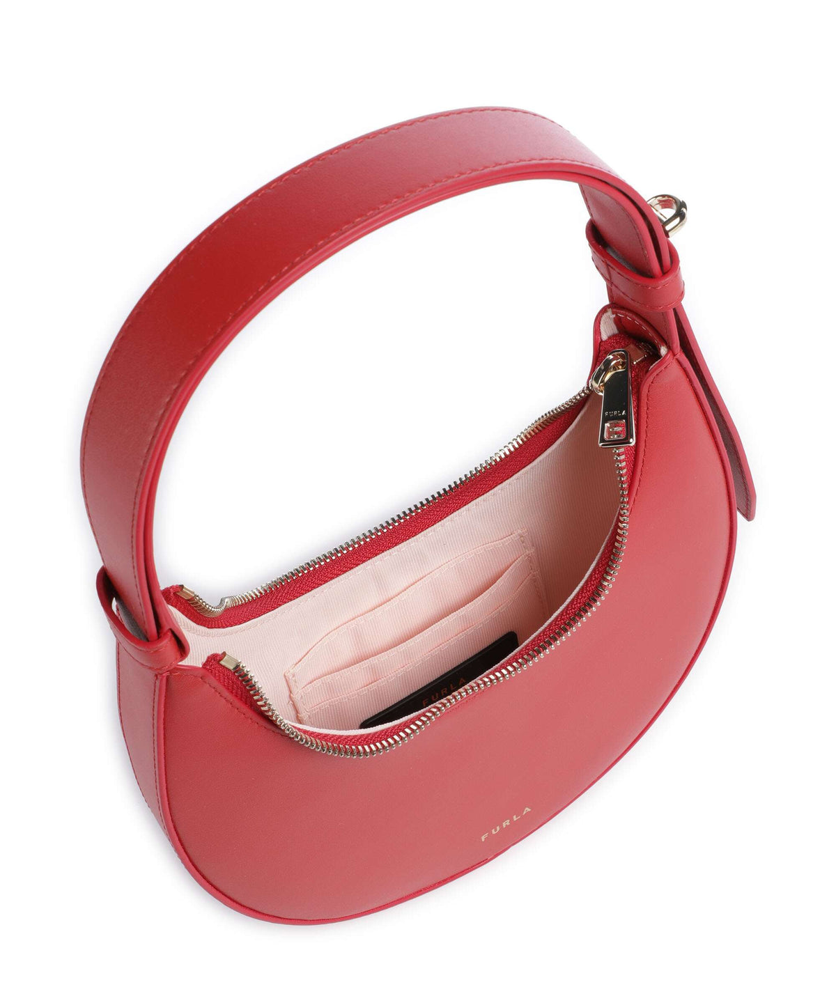 Furla Delizia Mini Shoulder bag red