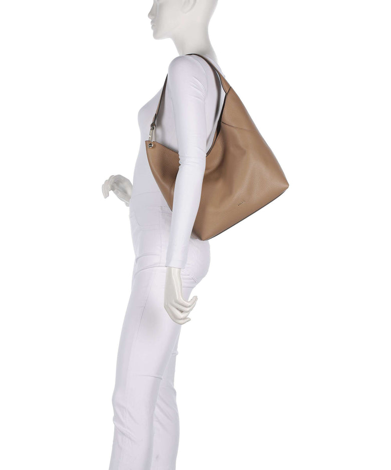 Furla Lara M Hobo bag deserto