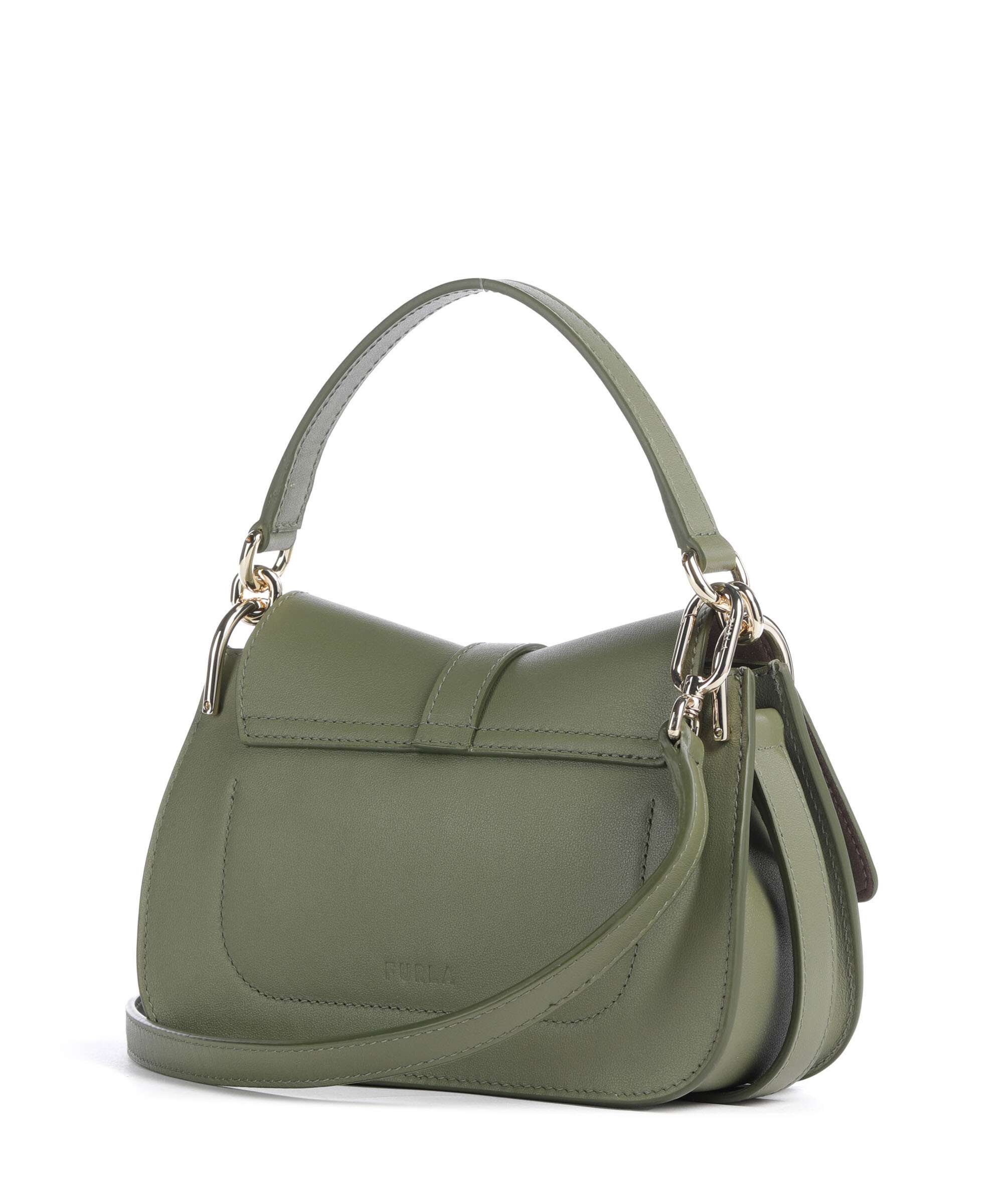 Furla Flow Mini Handbag grained leather avocado - WB01032-BX2045