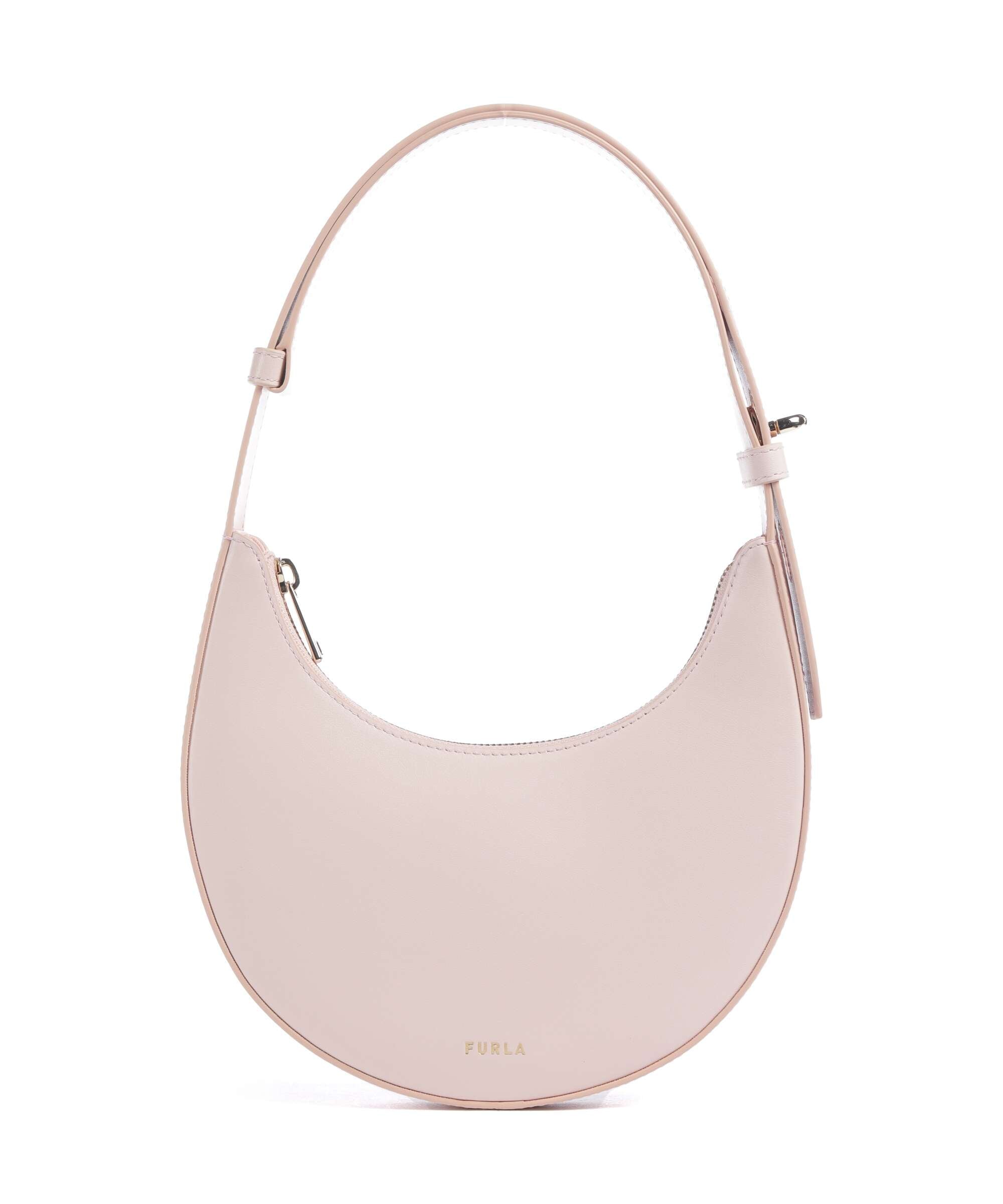 Furla Delizia Mini Shoulder bag fine grain leather carta da