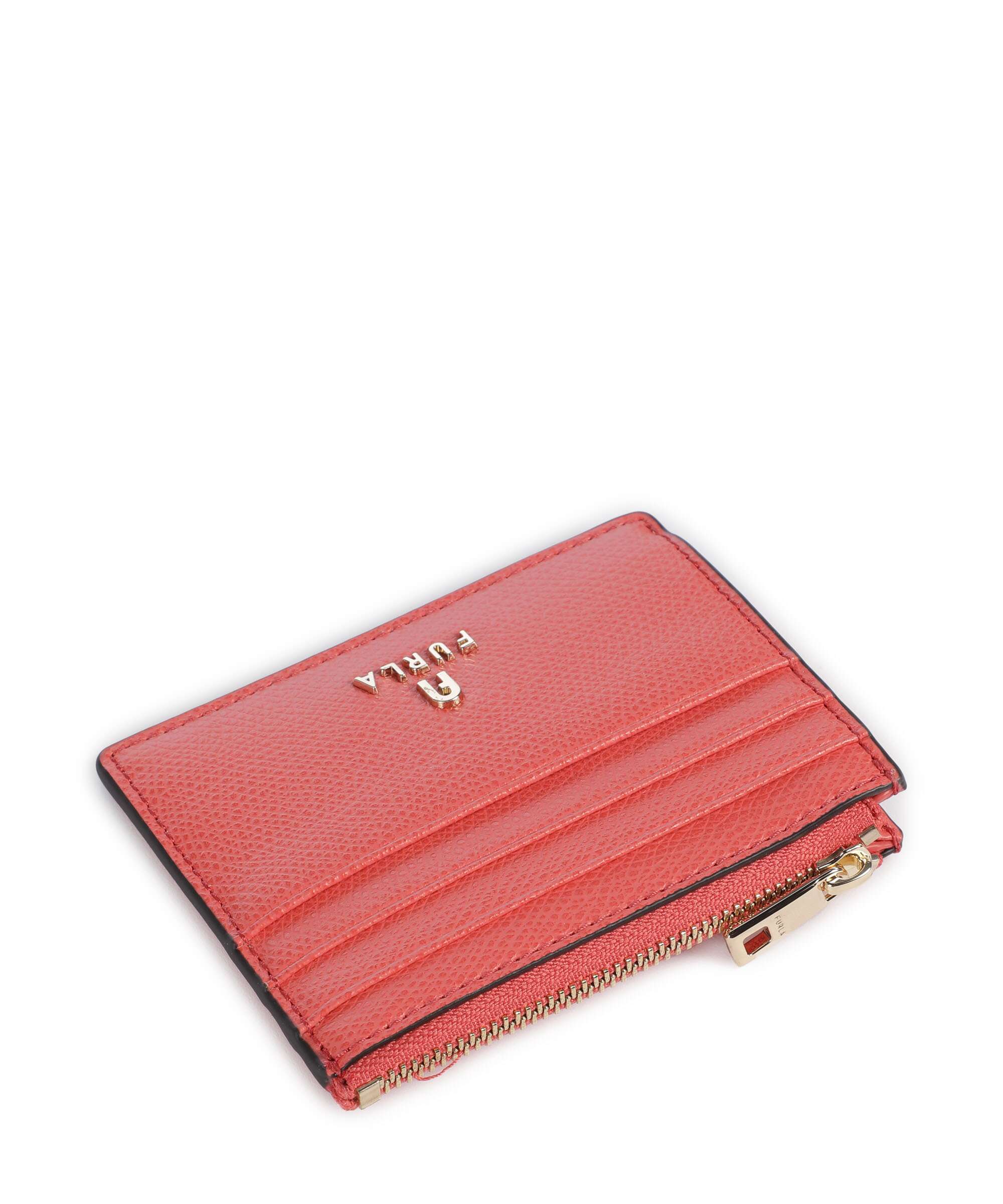 Furla Camelia S Credit card holder grained leather aperitivo