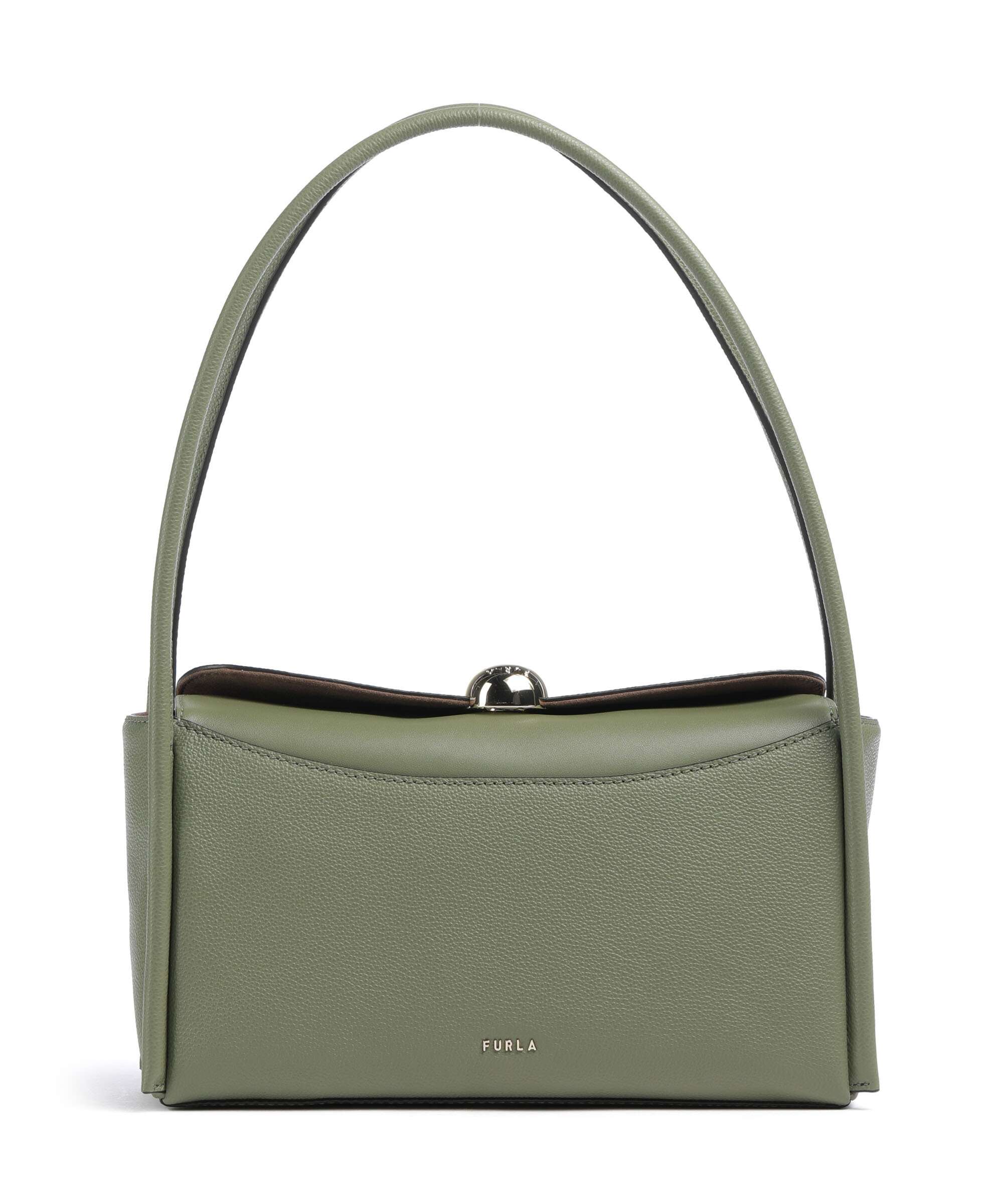 Furla Nicole M Shoulder bag grained calfskin ciliegia - WB01883