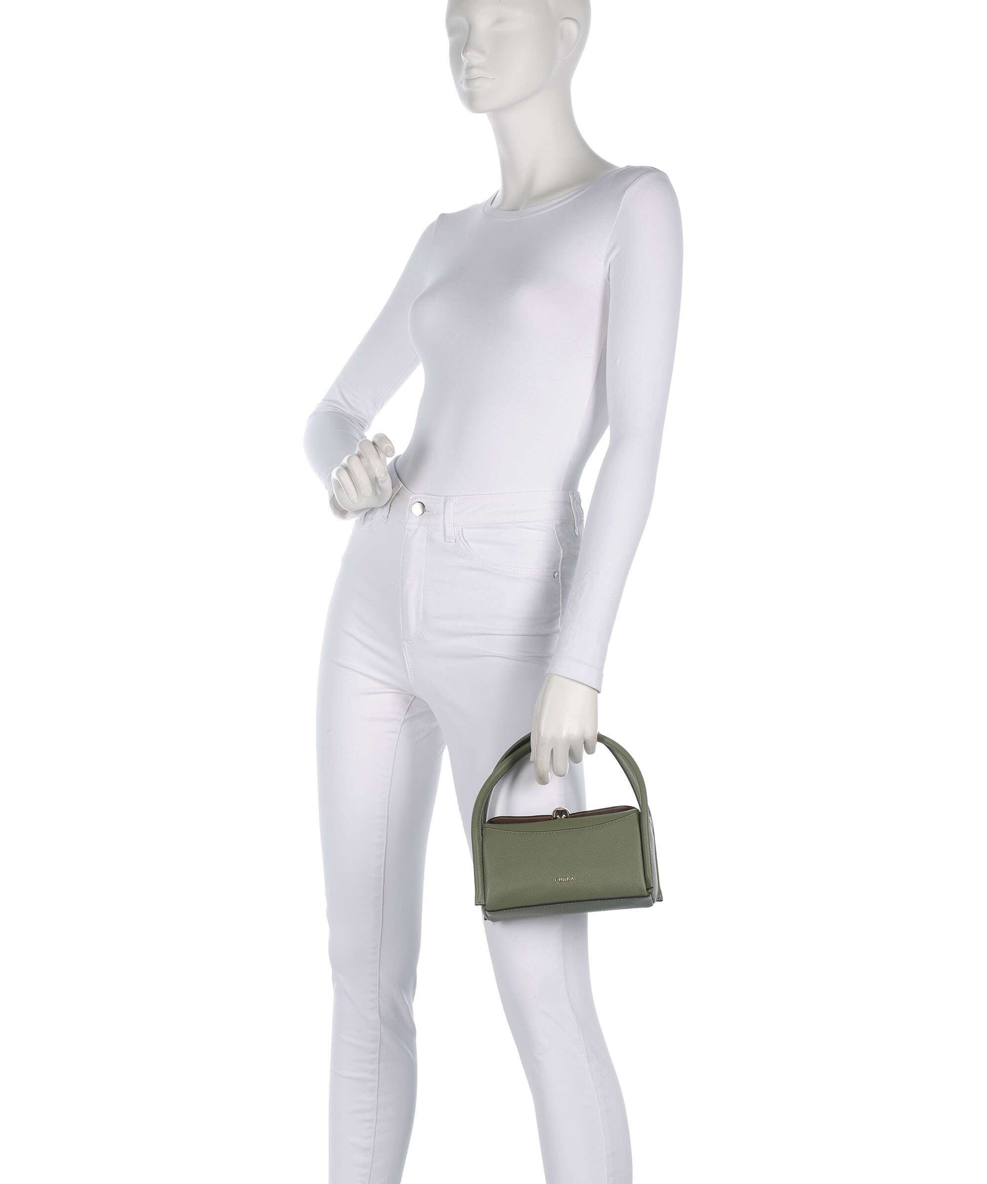 Furla Nicole Mini Handbag embossed calfskin avocado - WE00893