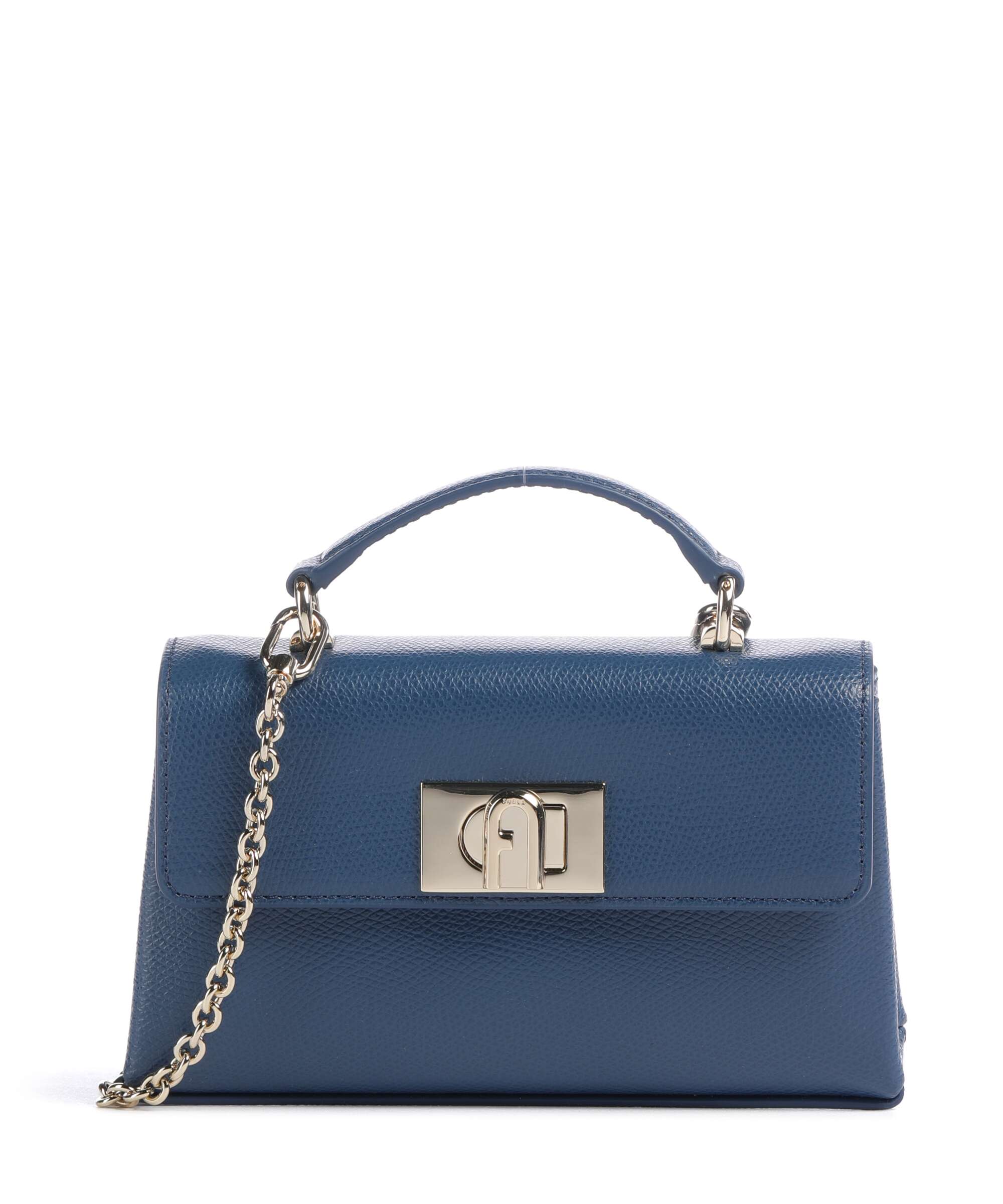 Furla 1927 Mini Crossbody bag grained leather rosewood - WE00423
