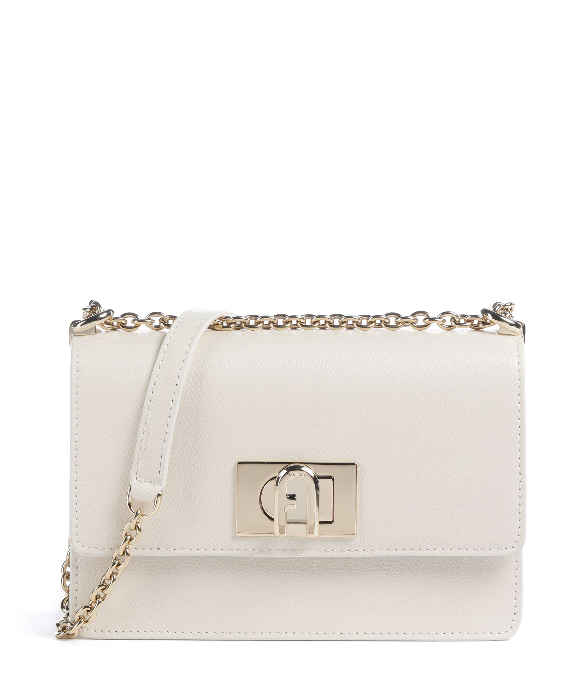Furla 1927 Mini Shoulder bag grained leather panna - BAFKACO