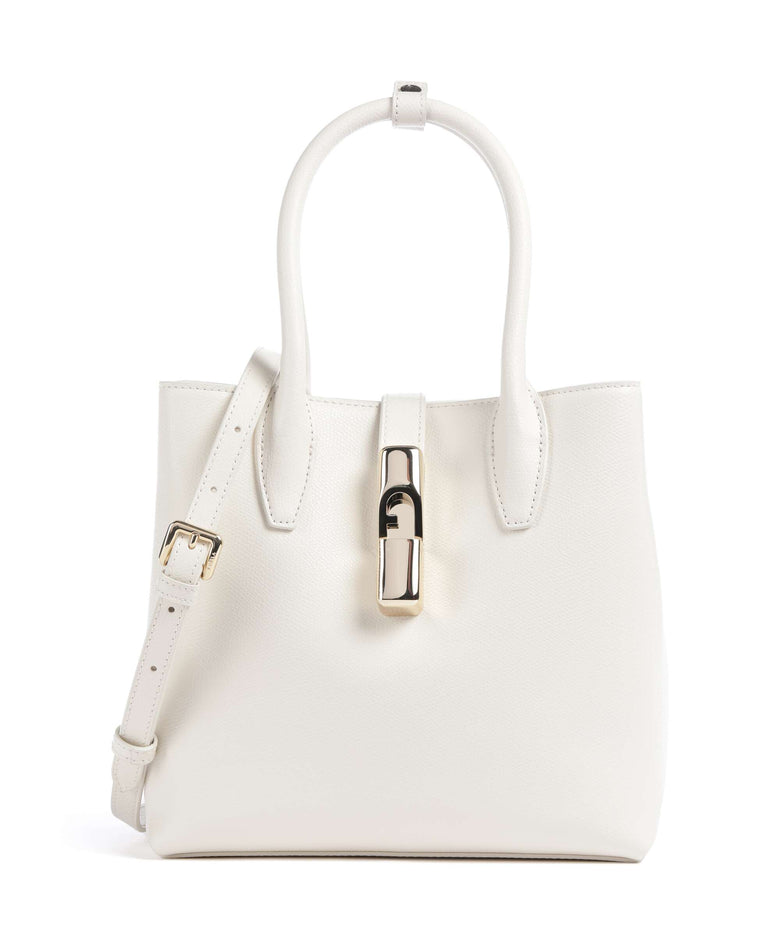 Furla Goccia S Handbag panna