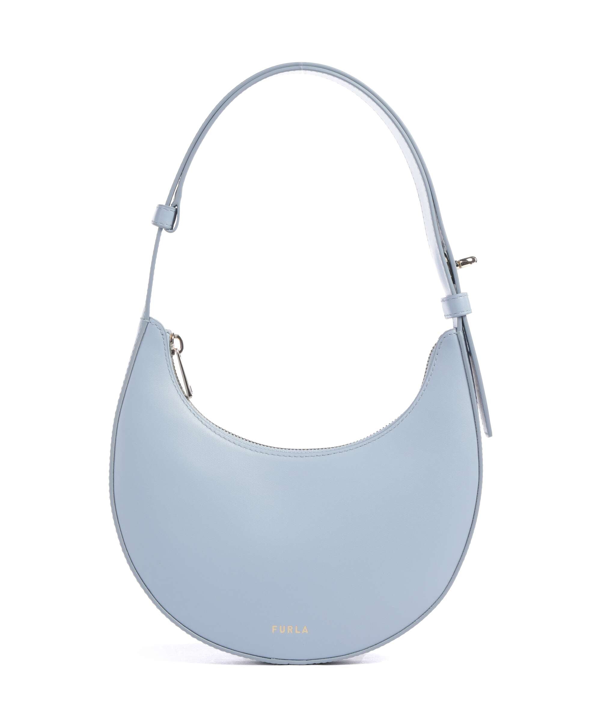 Furla Delizia Mini Shoulder bag fine grain leather nero - WE00649