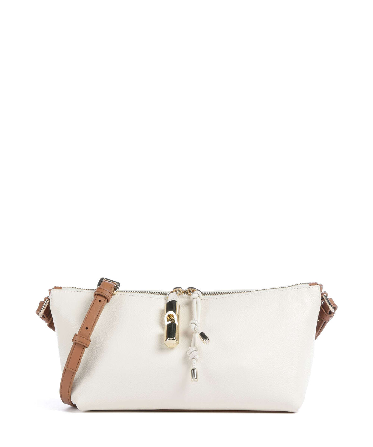 Furla Debby Mini Shoulder bag panna/brandy