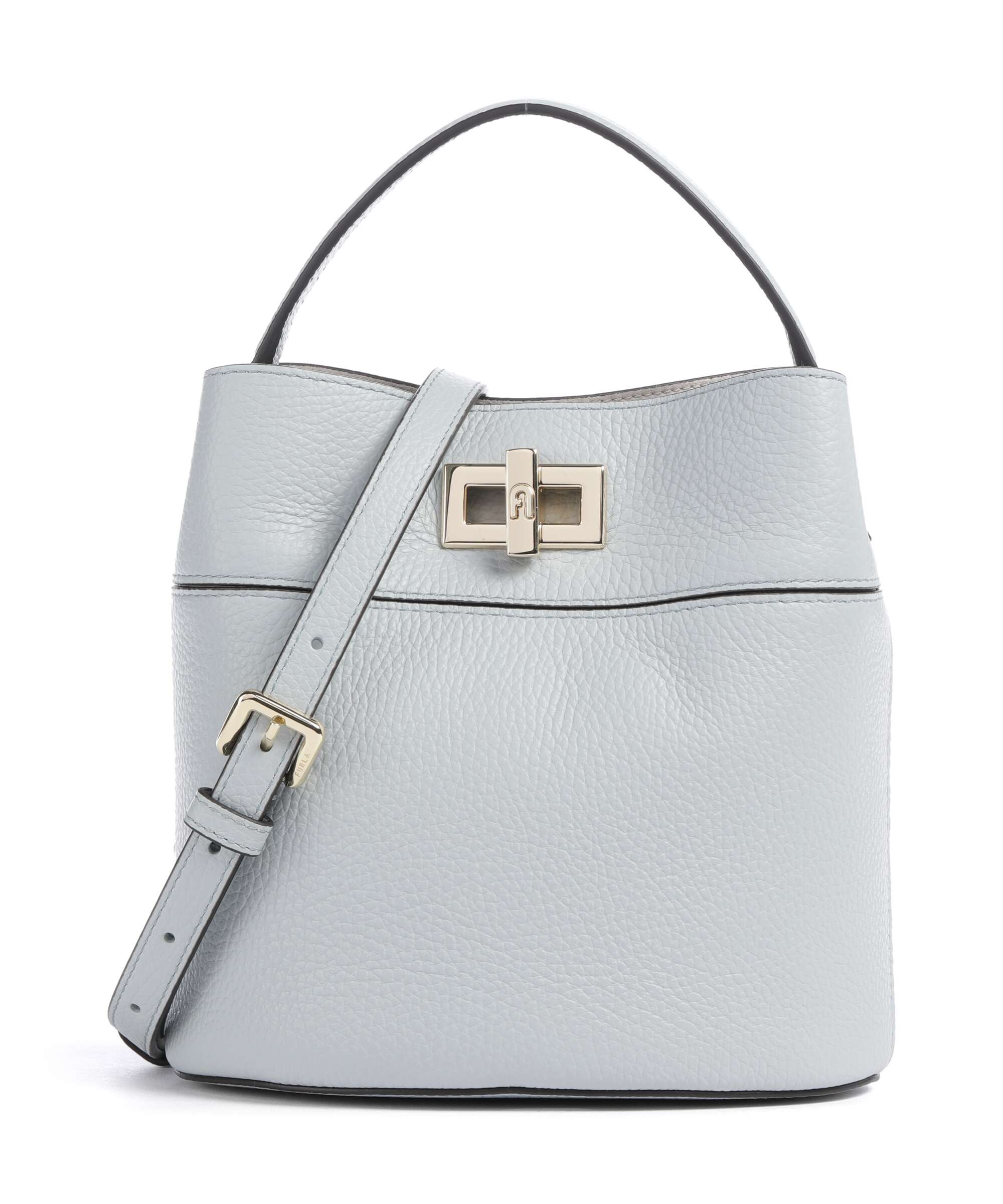 Furla Amelia Mini Bucket bag grained leather artemisia - WE00879