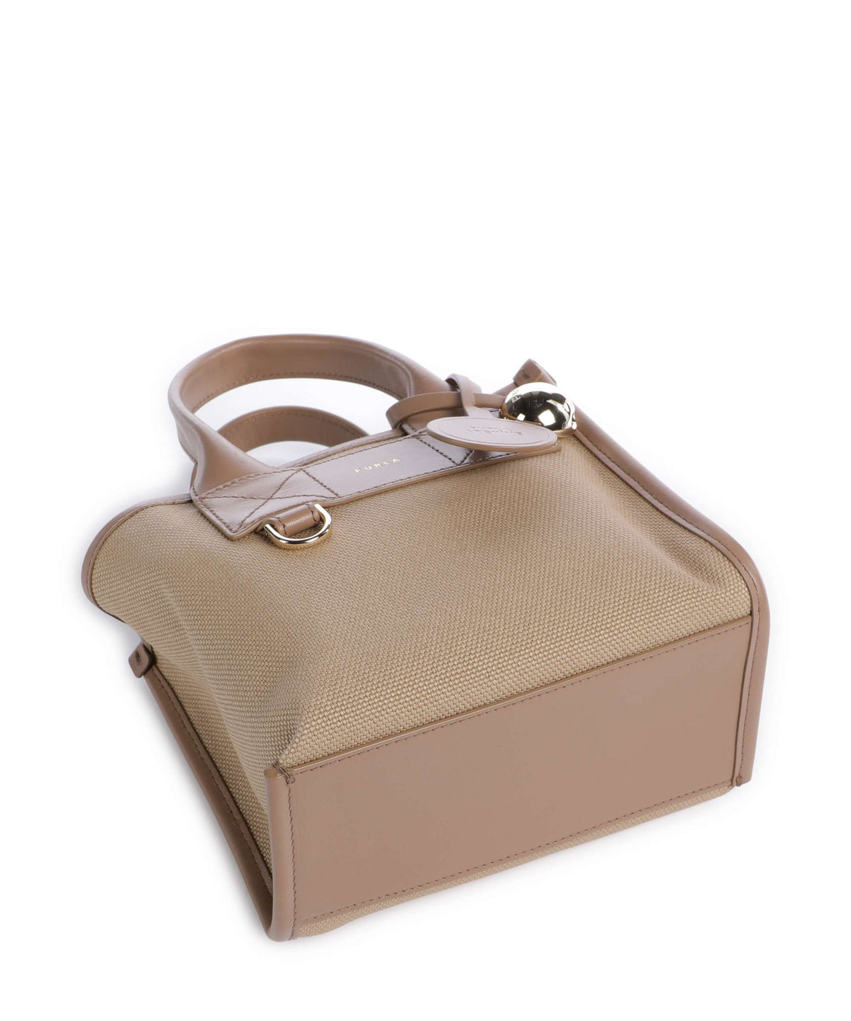 Furla Divide It Mini Handbag naturale/toffee